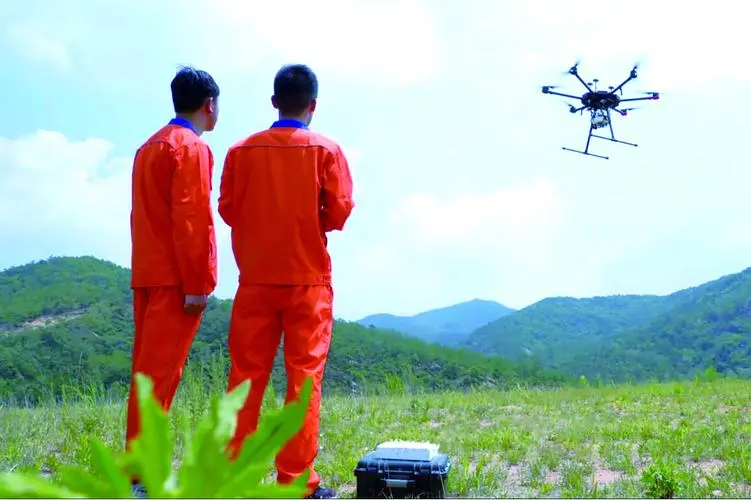 松原无人机倾斜摄影巡检拍摄